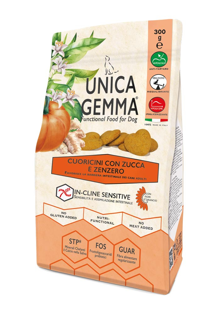 Cuoricini con Zucca e Zenzero Snack Senza Glutine